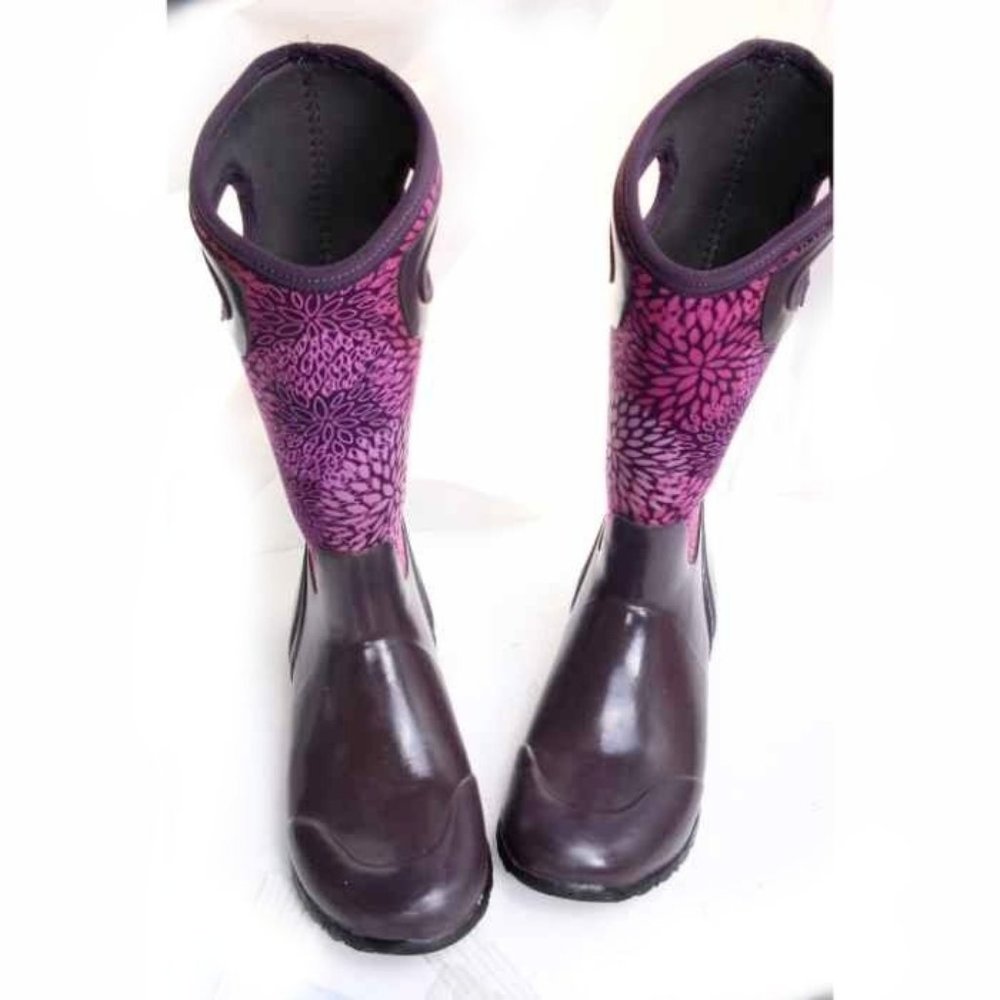 BOGS north hampton boots rubber womens rain boots - Picture 2 of 12